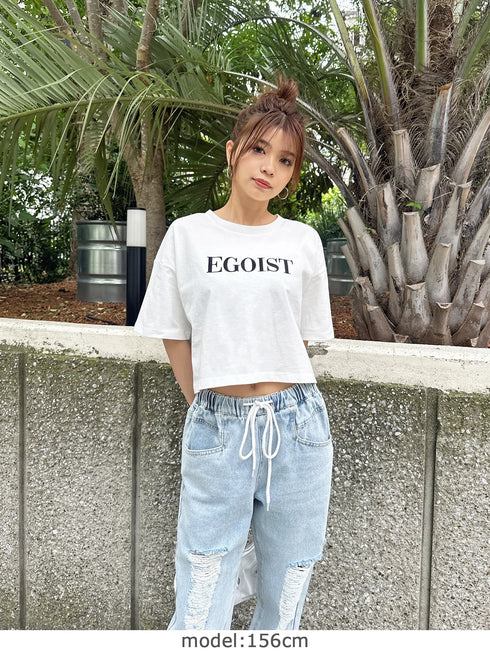 EGOIST刺繍Tシャツ